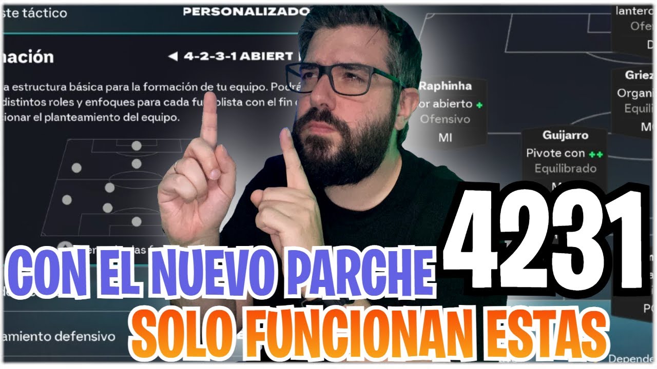 ✅ SOLO GANO CON LA 4231 LAS UNICAS TACTICAS QUE ME FUNCIONAN | TACTICAS E INSTRUCCIONES 4231 FC 26
