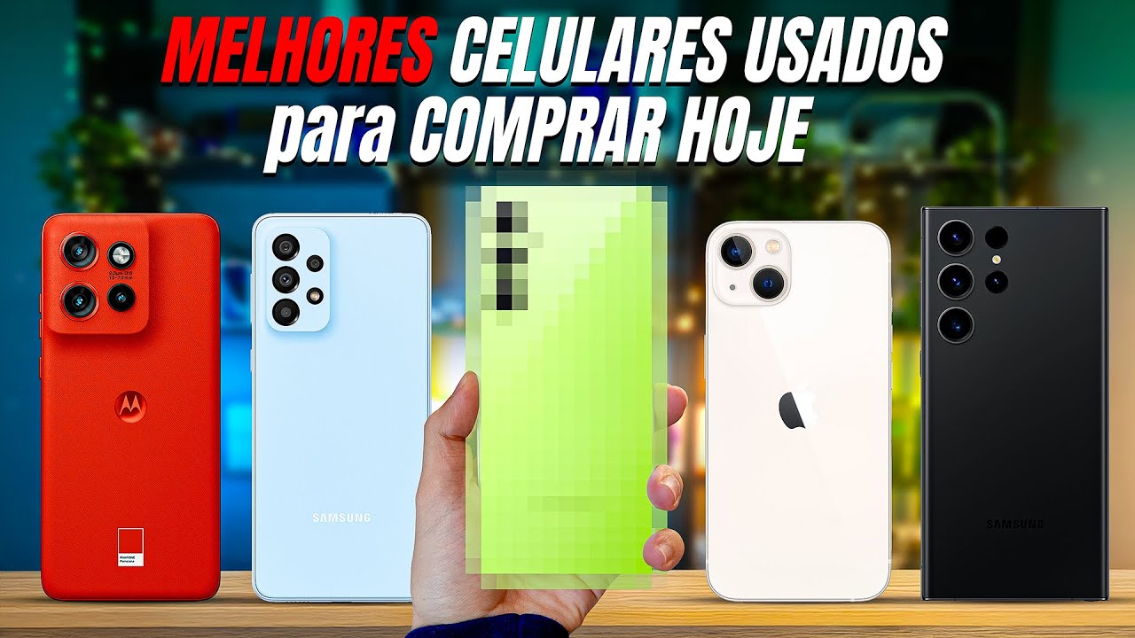 CELULARES USADOS que ainda VALEM a PENA para 2026! (12-2025)