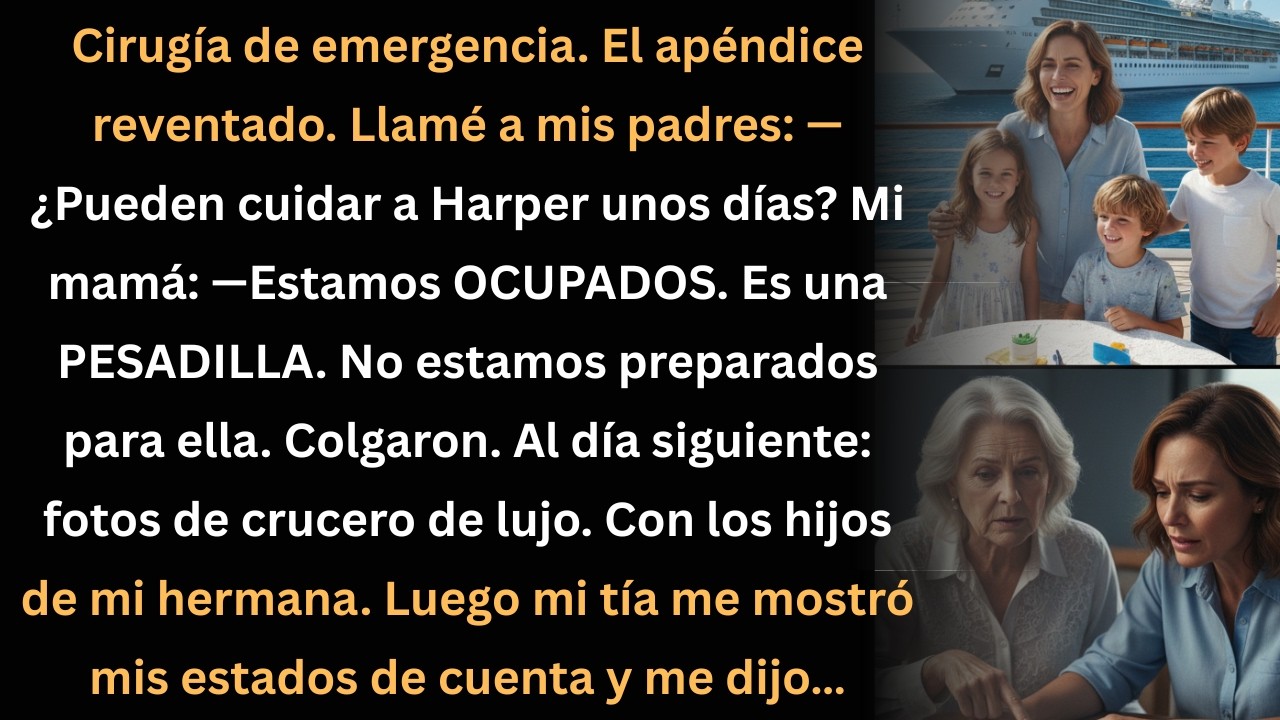 Cirugía de emergencia, mis padres dijeron NO… y luego descubrí su mentira.