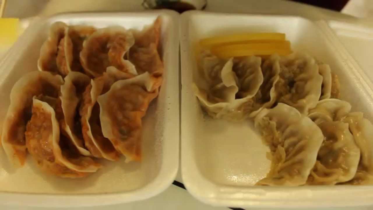 ASMR Eating / Korean Mandu / 갈비만두, 김치만두 먹기
