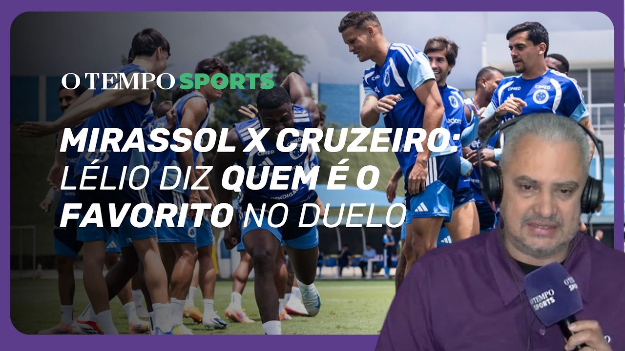 CRUZEIRO visita o Mirassol nesta quarta-feira pelo BRASILEIRO