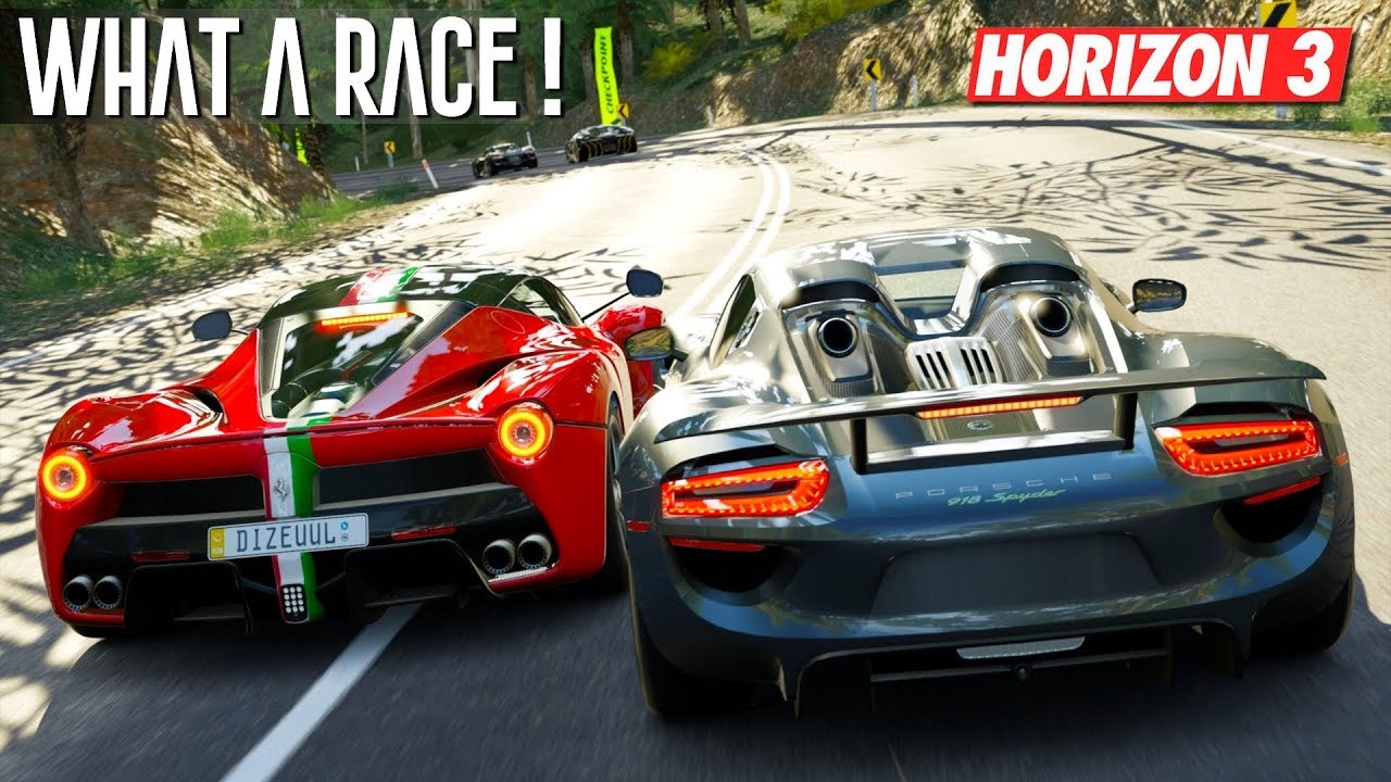 Forza Horizon 3 Ferrari LaFerrari Goliath Race