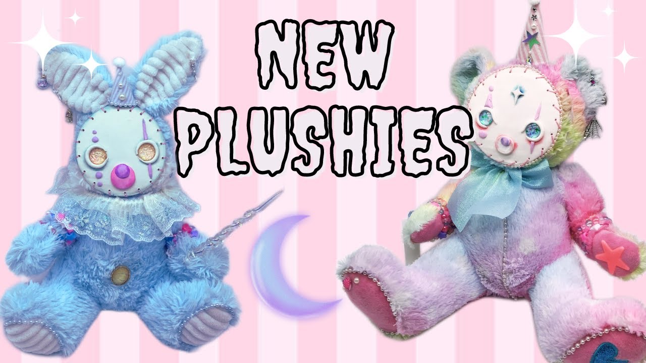 My DIY (Clay Faced) Plush Collection!