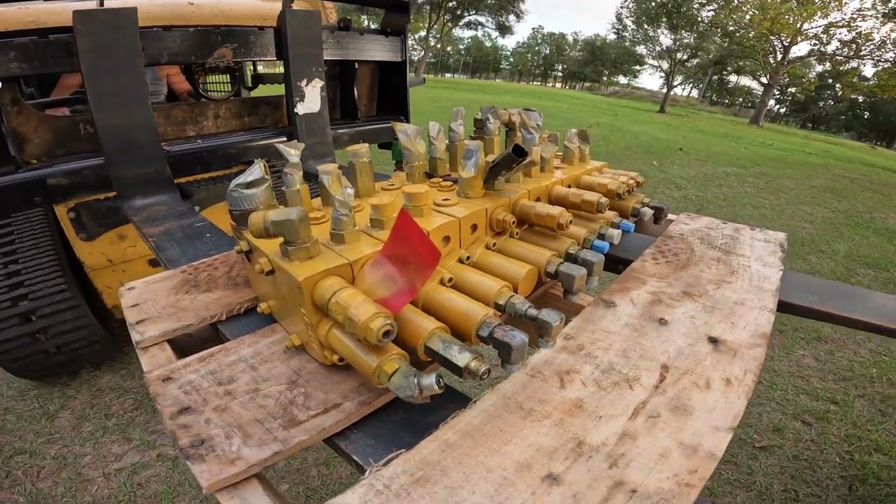 Reinstalling Main Control Valve and Fixing Hydraulic Problems on My 
