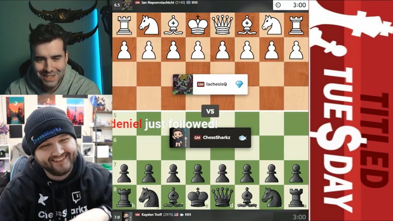 GM Kayden Troff TROLLING! GM Ian Nepomniachtchi