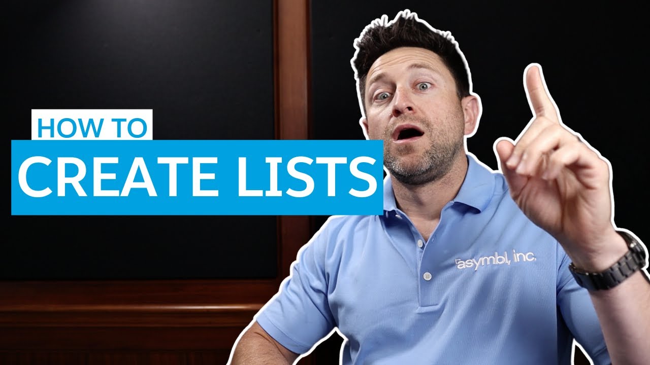How to Make Lists in Salesforce