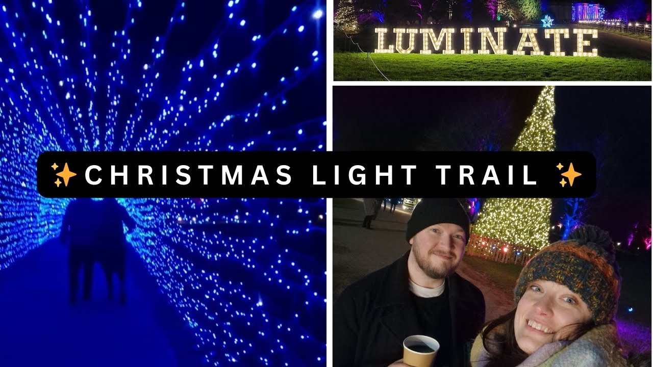 LUMINATE ✨ The STUNNING Christmas Light Trail at Shugborough Estate