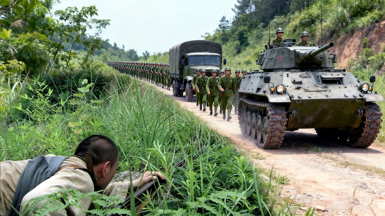 日軍嘲笑小夥是膽小鬼，結果他一人一槍獵殺500日軍！