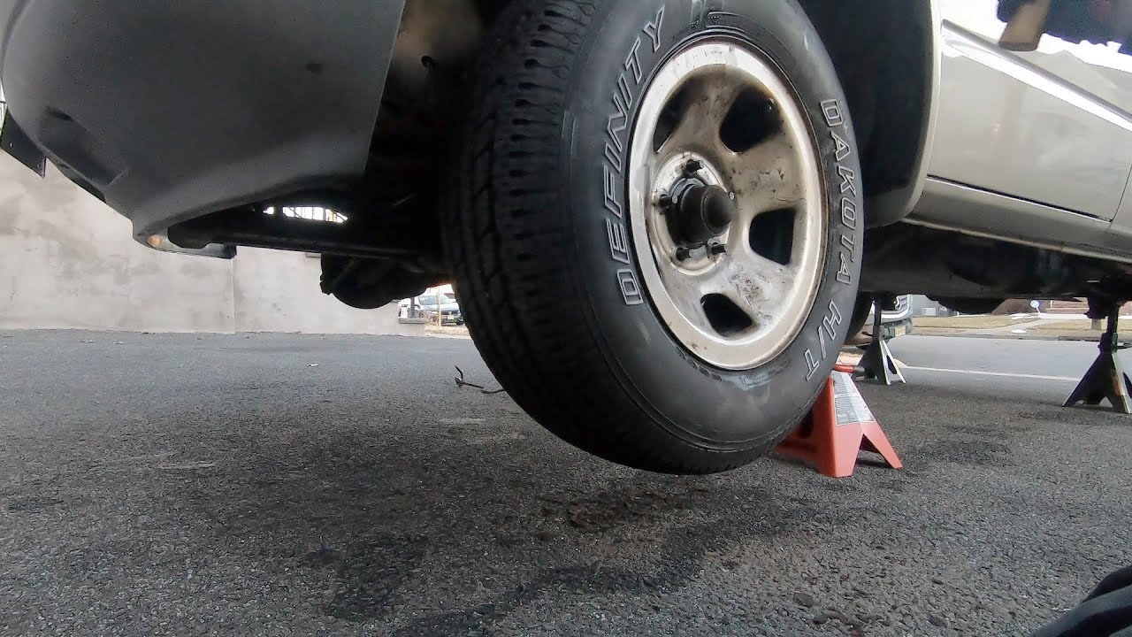 Removing Wheel That Stuck On Rusted Rotor