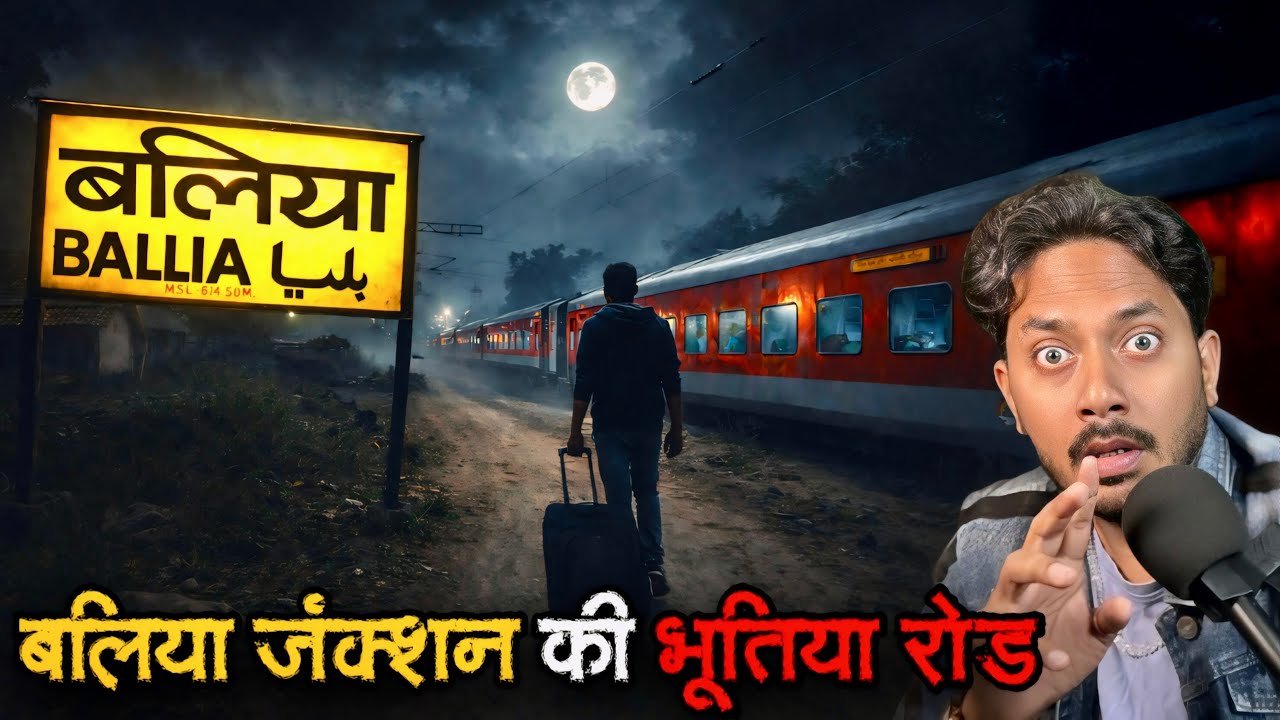Ballia Station Haunted Road 😳 | Real Horror Story