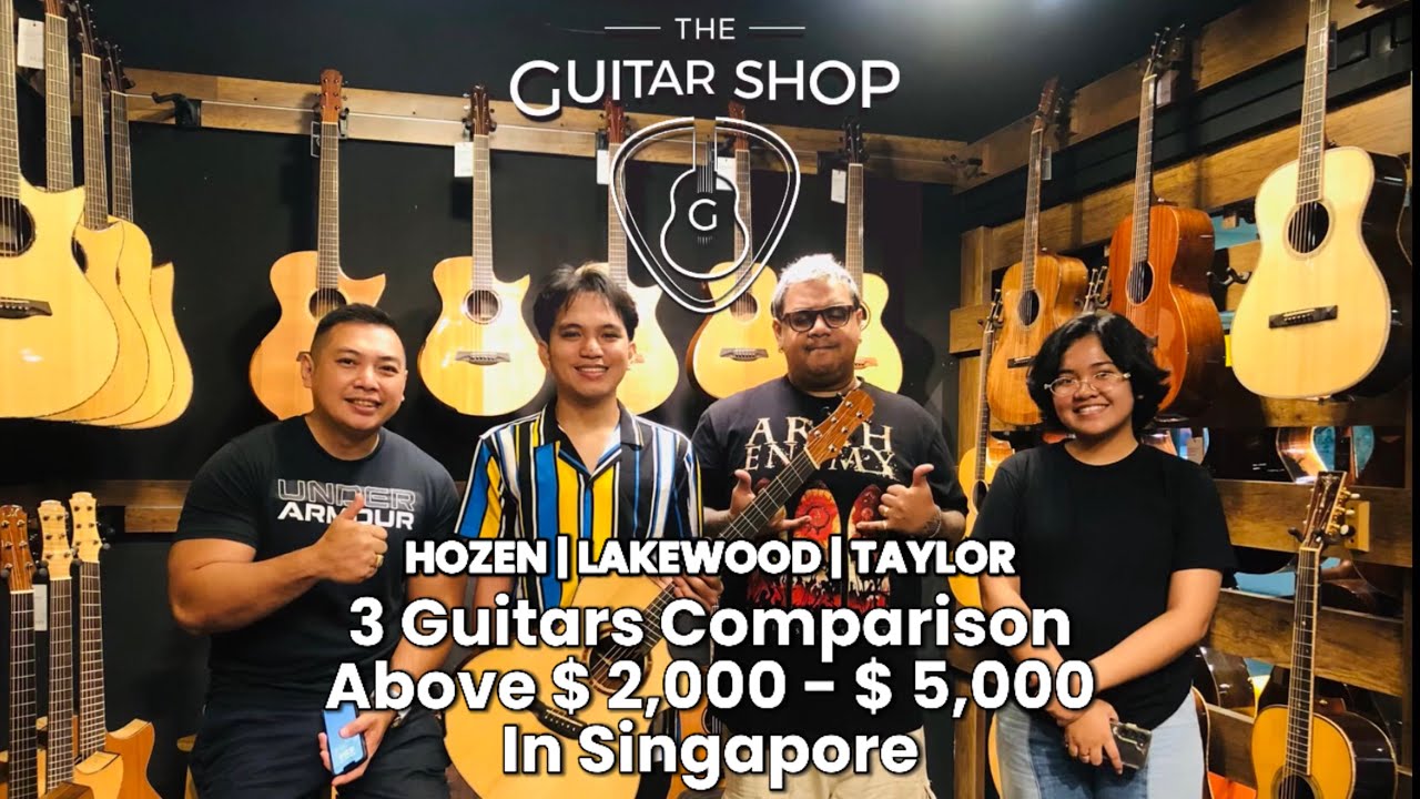 Trying Guitars in Singapore 🇸🇬(@TheGuitarShopSingapore)