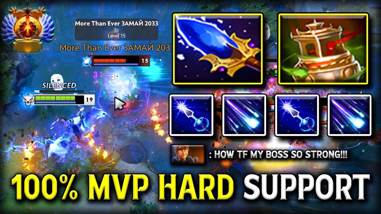 100% MVP HARD SUPPORT Mirana With Spirit Vessel + Aghs Scepter Build | Annoying Arrow Stun DotA 2