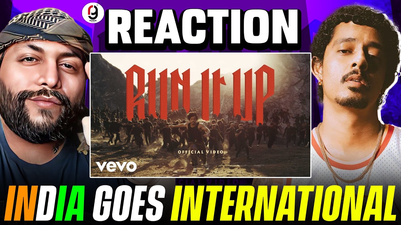 Hanumankind - Run It Up ( Prod. By Kalmi ) | (Official Music Video) | REACTION BY RG #indiansinger