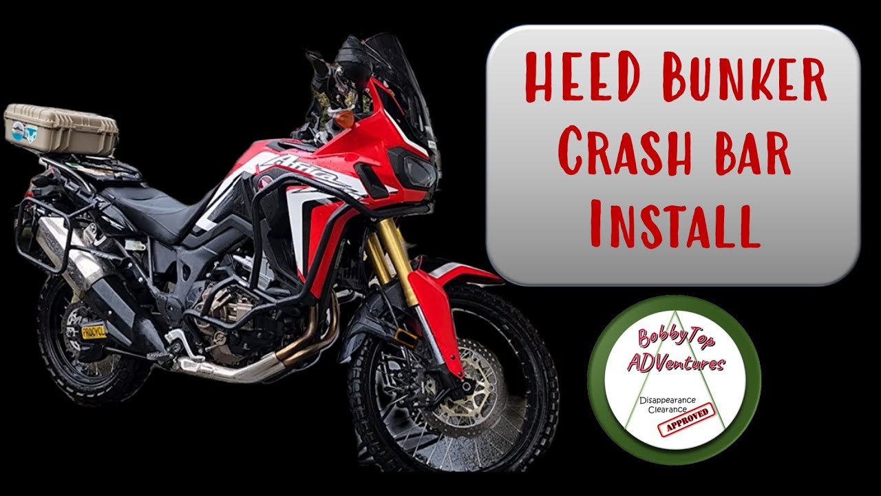 HEED Crash Bar Install | Honda Africa Twin DCT