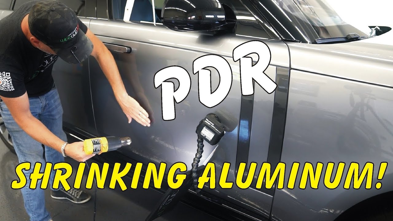 Shrinking a Dent on an Aluminum Panel! (PDR)