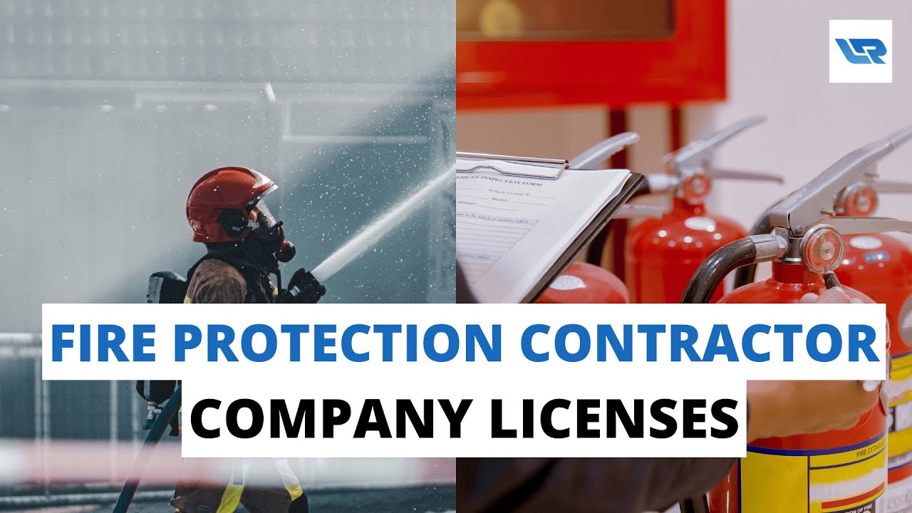 Fire Protection Contractor Company Licenses