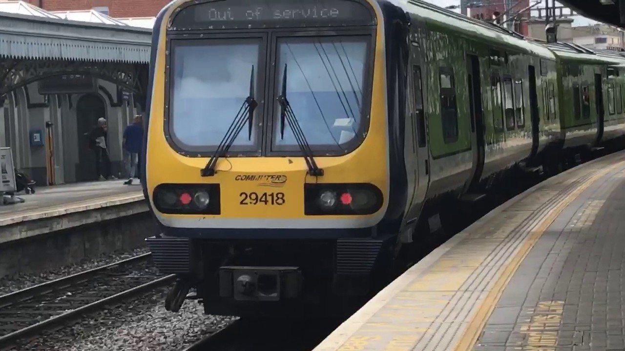 Trains at Dublin Connolly (8/8/17)