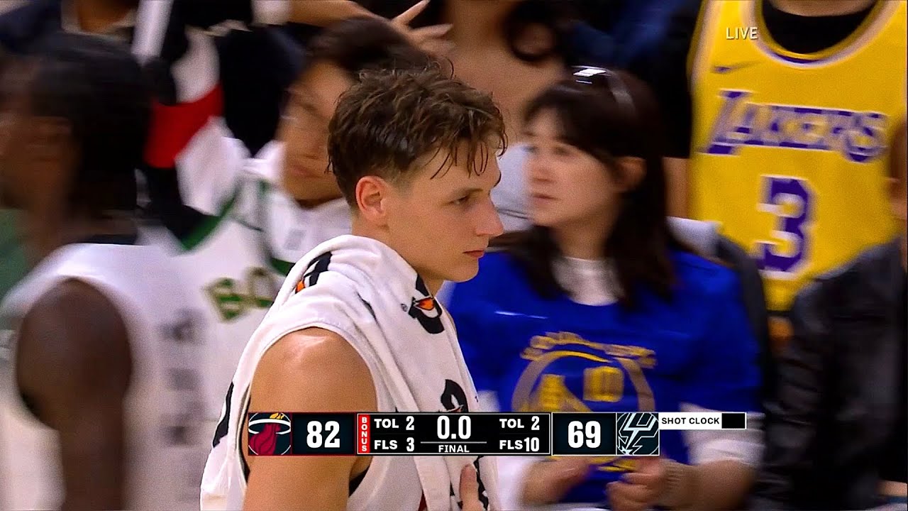 The Miami HEAT Closing Out the Game vs. the Spurs | Summer League | July 5, 2025