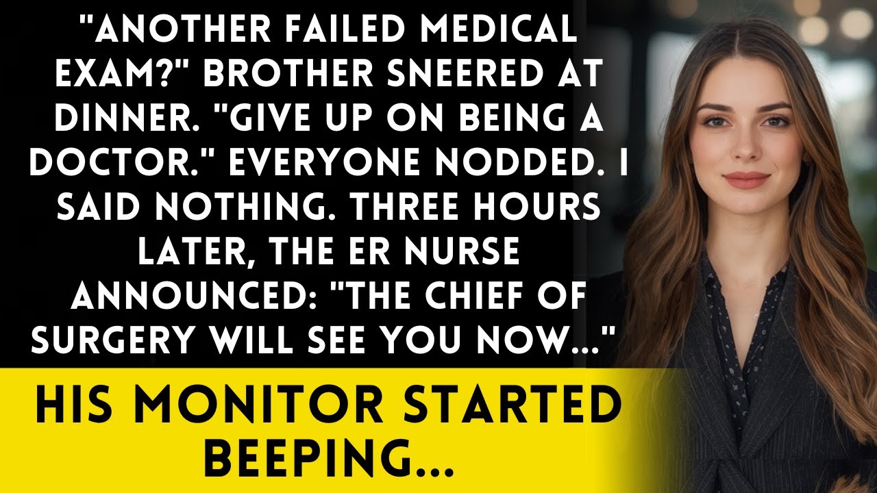 Brother Called Me 'Failed Pre-Med' - Until His Heart Attack Required The Chief Of Surgery