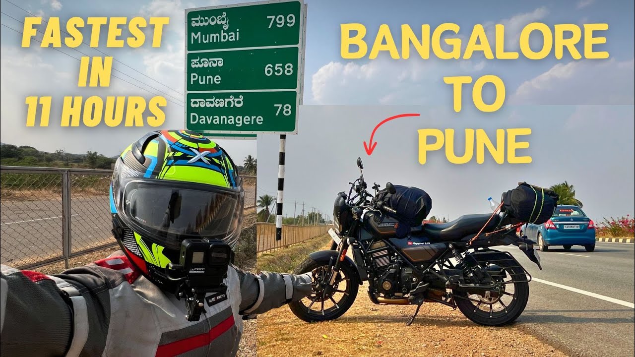 FASTEST Bangalore To Pune On Bike Harley Davidson X440 880 Kilometers In 11 Hours
