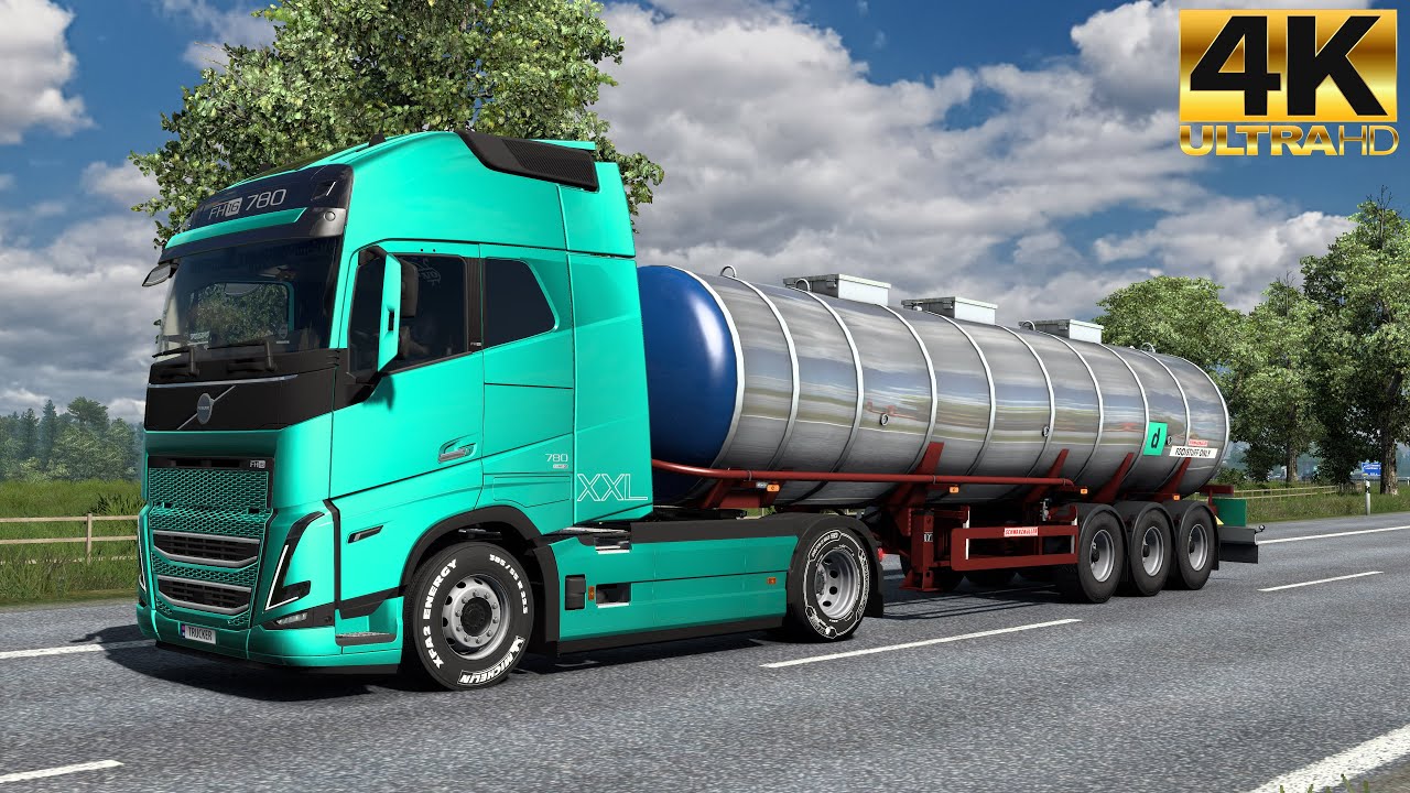 Euro Truck Simulator 2 ➤ JBX Graphics 2 | Linkoping to Gothenburg Gameplay [RTX3080Ti 4K60FPS]