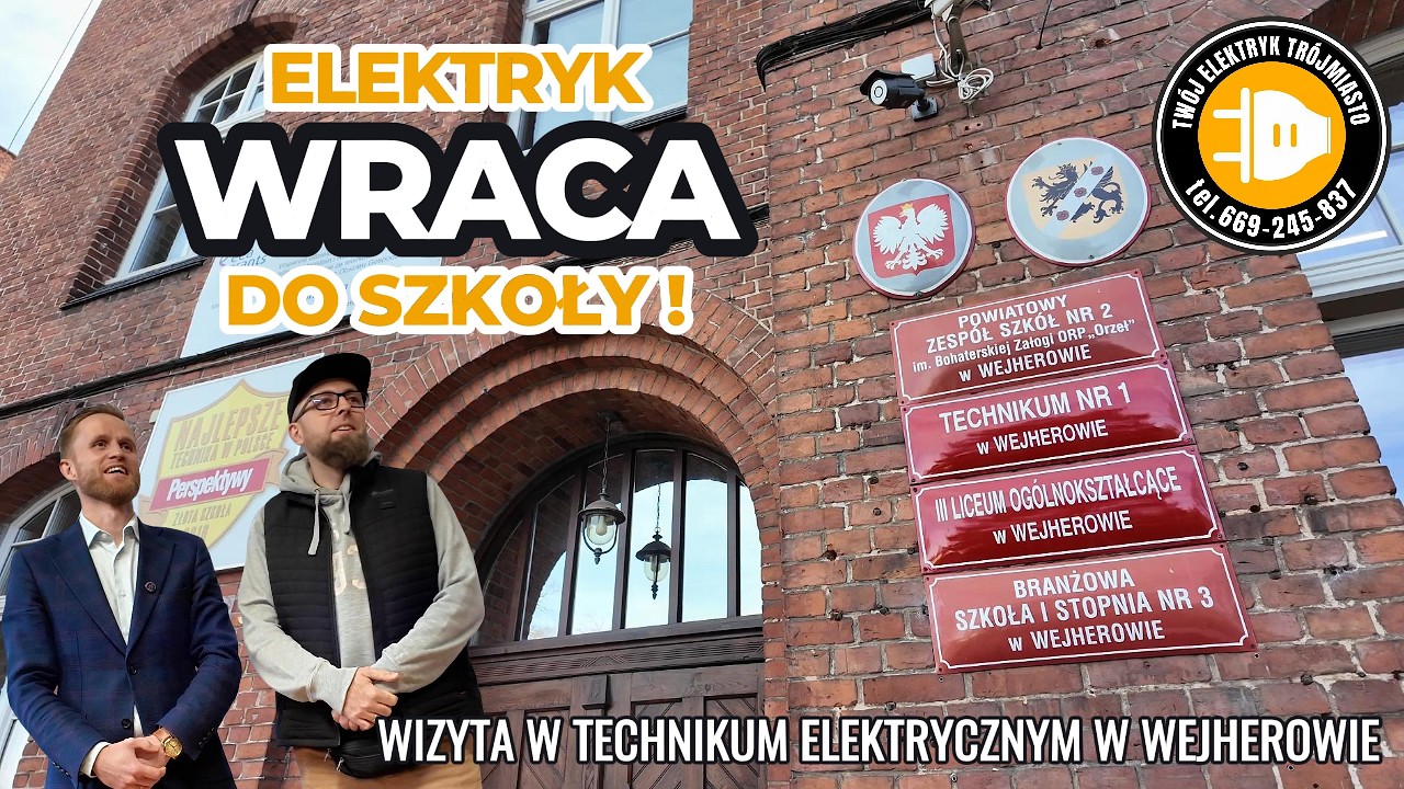 Elektryk wraca do szkoły!!! Relacja ze spotkania z uczniami.