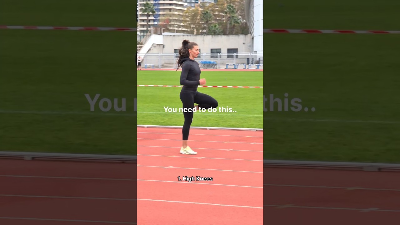 DO NOT SKIP this WARM UP🔥#running #drills  #training #speed #endurance #sports #warmup