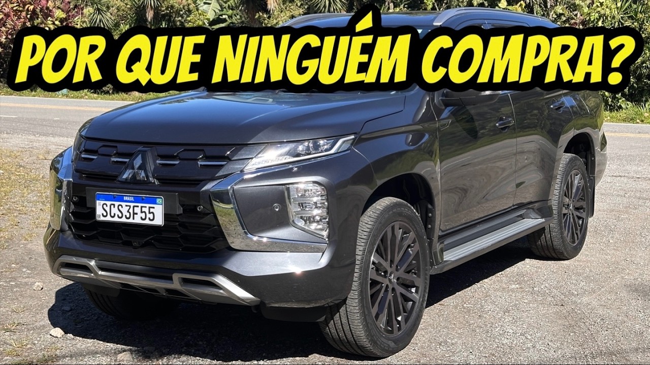Mitsubishi Pajero Sport 2025 - Por que NINGUÉM COMPRA se é MELHOR que a TOYOTA SW4?