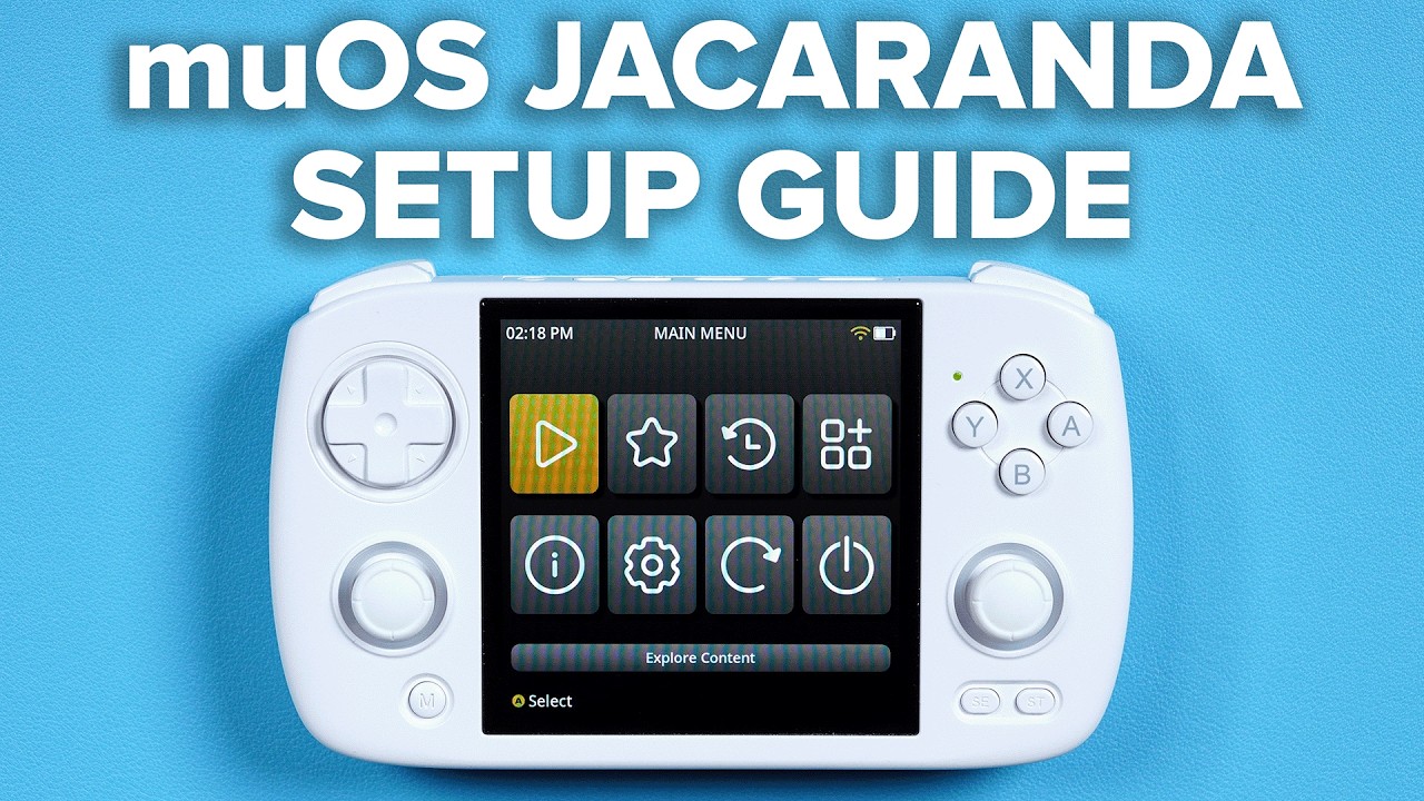 muOS Jacaranda Setup Guide!