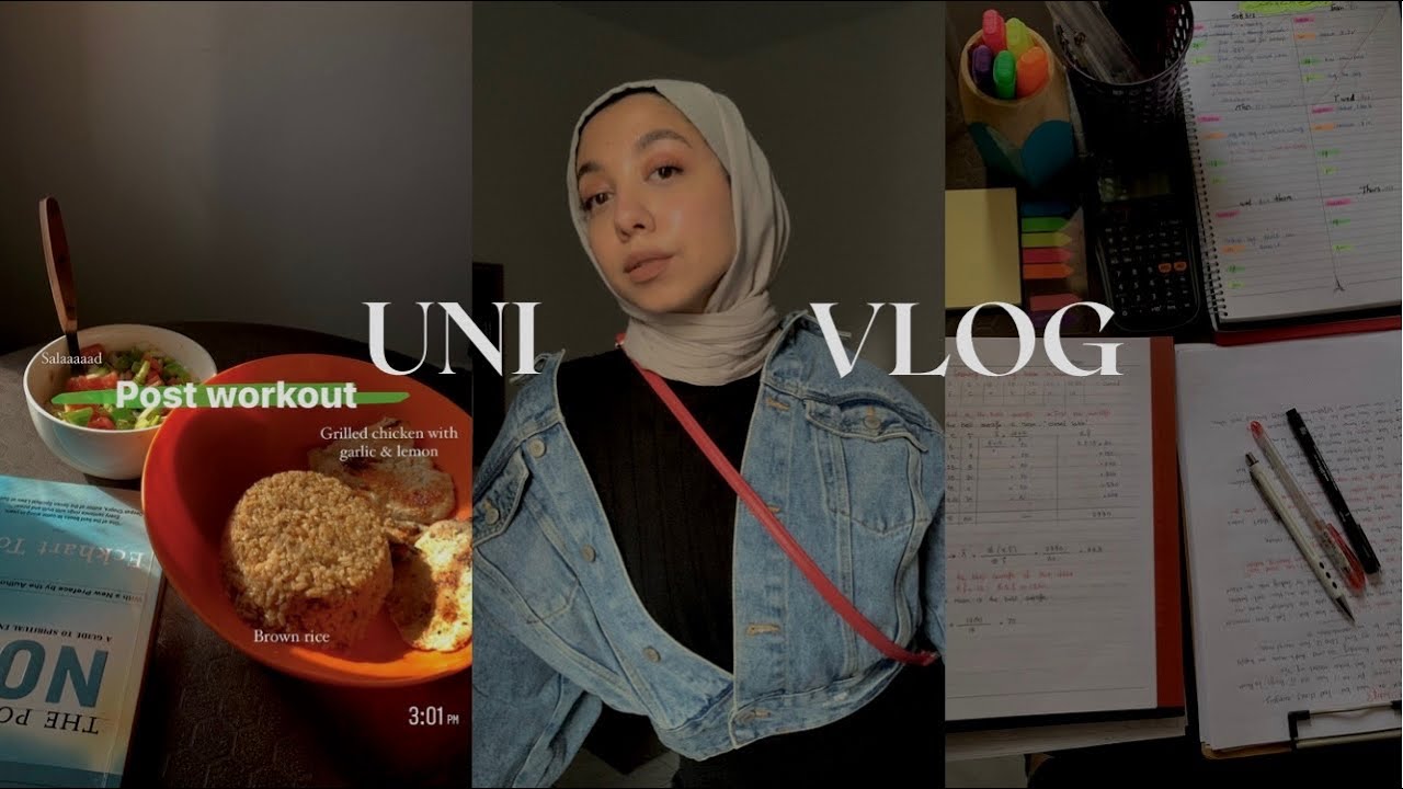 روتينى الصباحى لايام الجامعه |