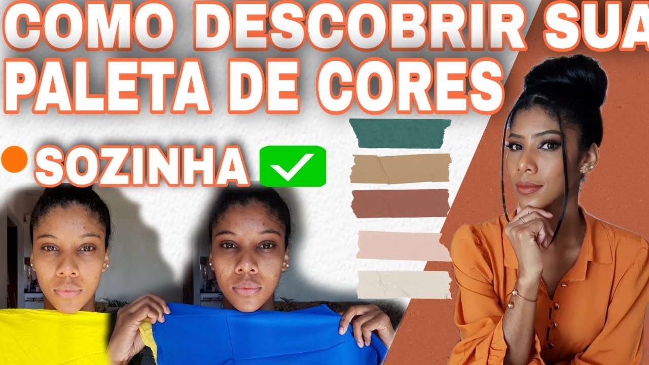 COMO DESCOBRIR SUA  CARTELA DE CORES NA PRÁTICA | análise de coloração