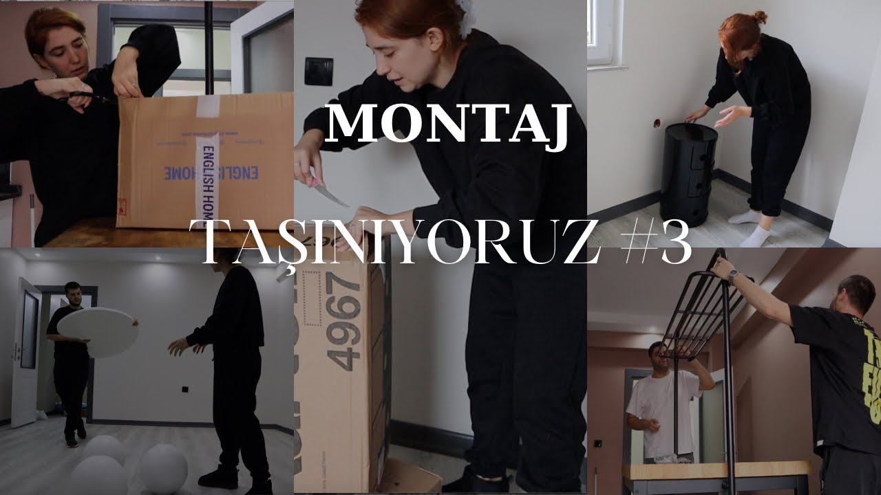 Taşınıyoruz #3 | Kartell komodinlerimiz, Kargoları açalım, İkea alışverişimiz