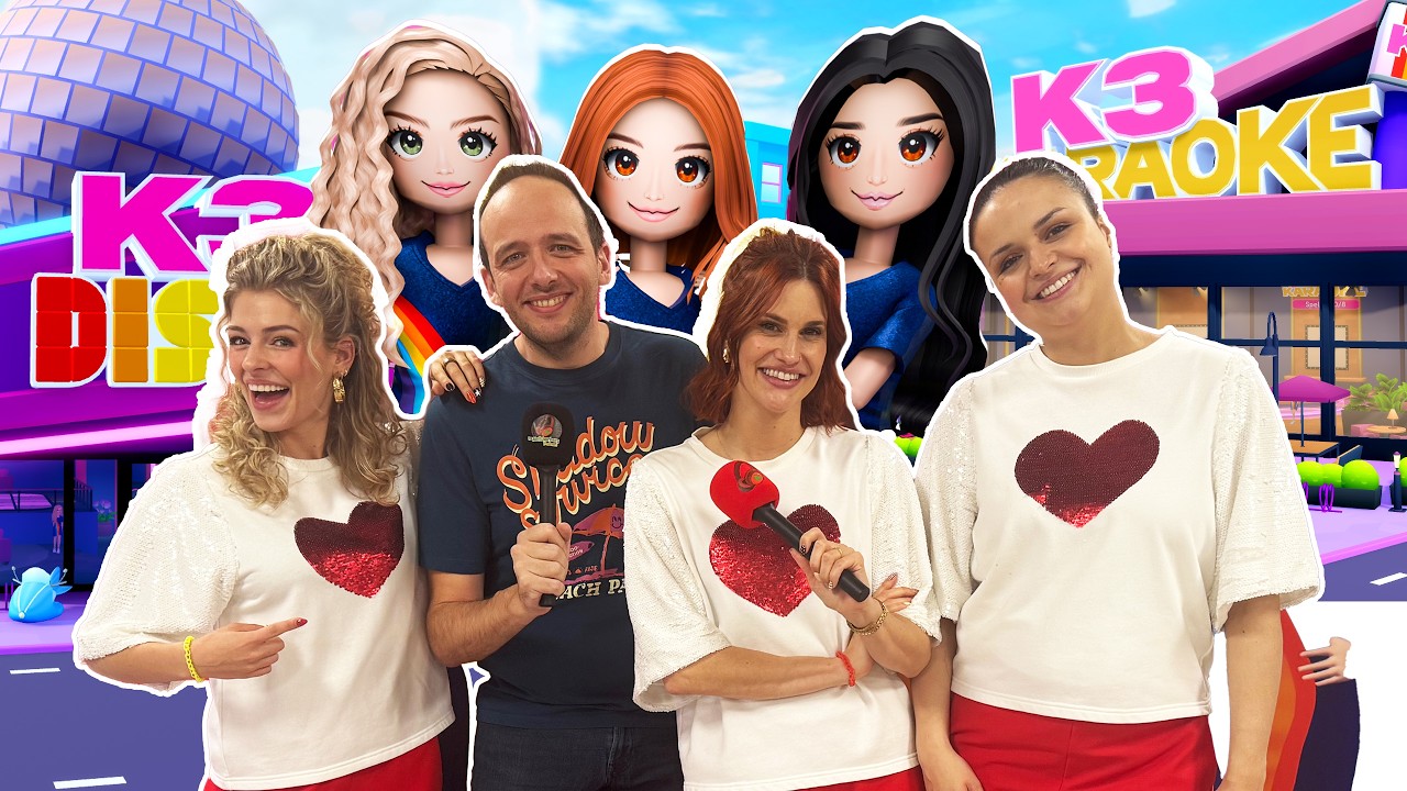 🌈K3 Regenboogland op Roblox! Is dat veilig? We vroegen het aan K3!