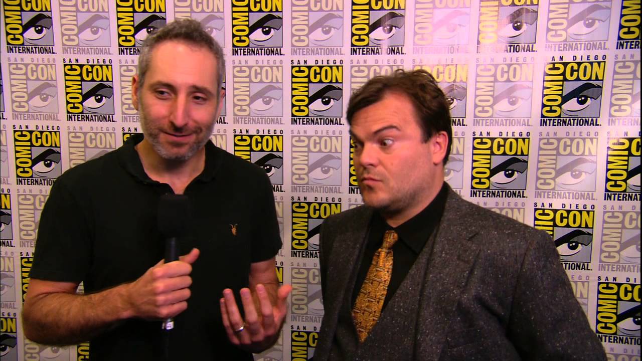 Goosebumps (2015) Comic-Con 2014: Jack Black and Rob Letterman Interview (HD) Jack Black, Amy Ryan