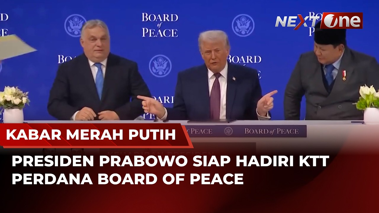 Presiden Prabowo Siap Hadiri KTT Board of Peace, Akan Angkat Isu Palestina | Kabar Merah Putih