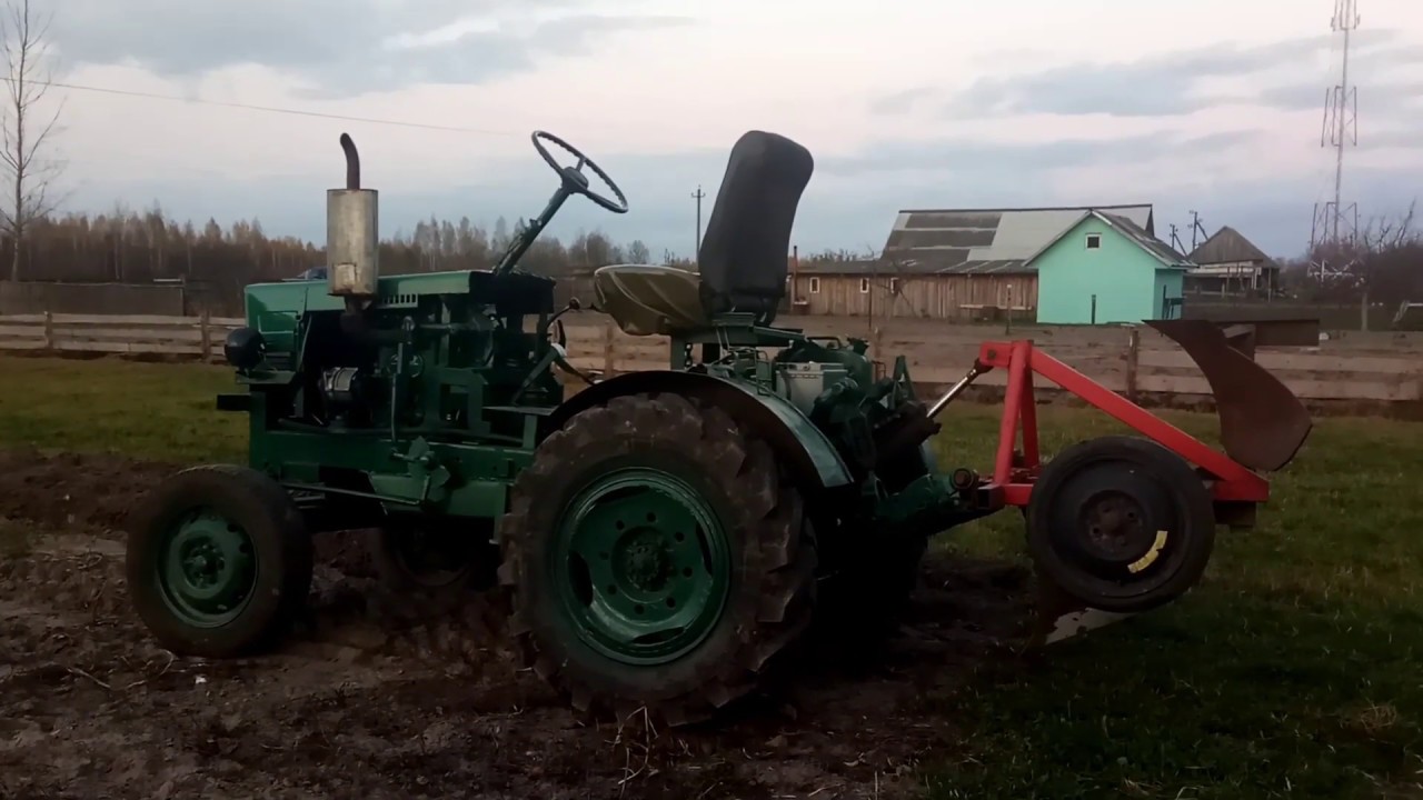 Самодельный трактор