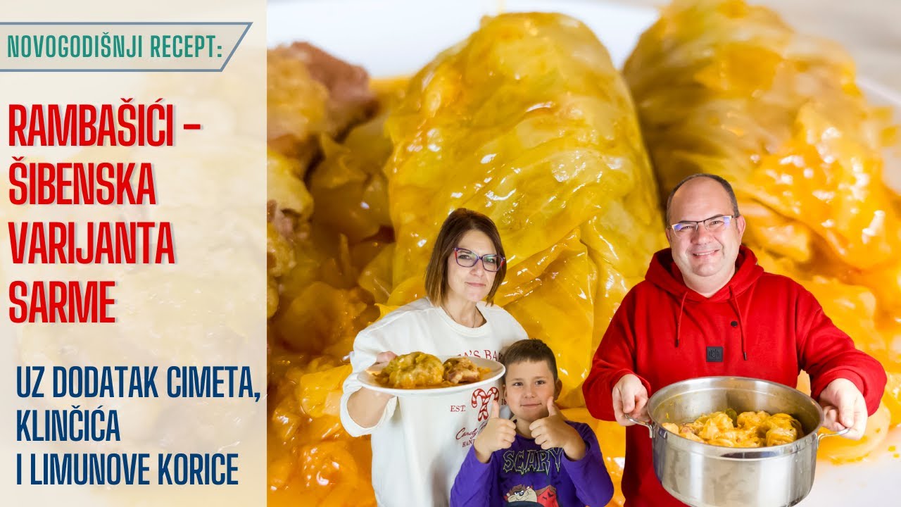 ŠIBENSKI RAMBAŠIĆI (Sarma bez riže): Zašto u meso stavljamo CIMET? 😲 Recept koji će vas oduševiti!