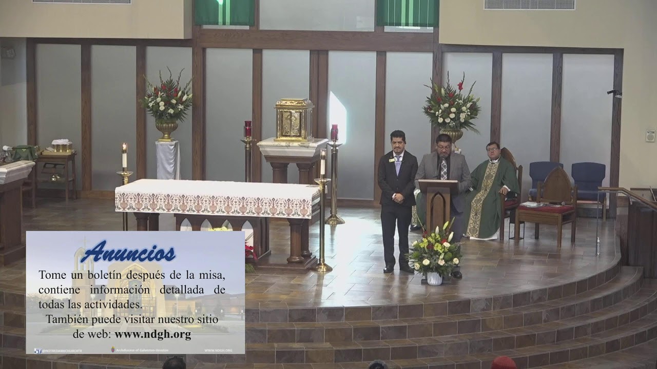 II Domingo del Tiempo Ordinario | La Santa Misa |1.18.26 | @ 9 AM