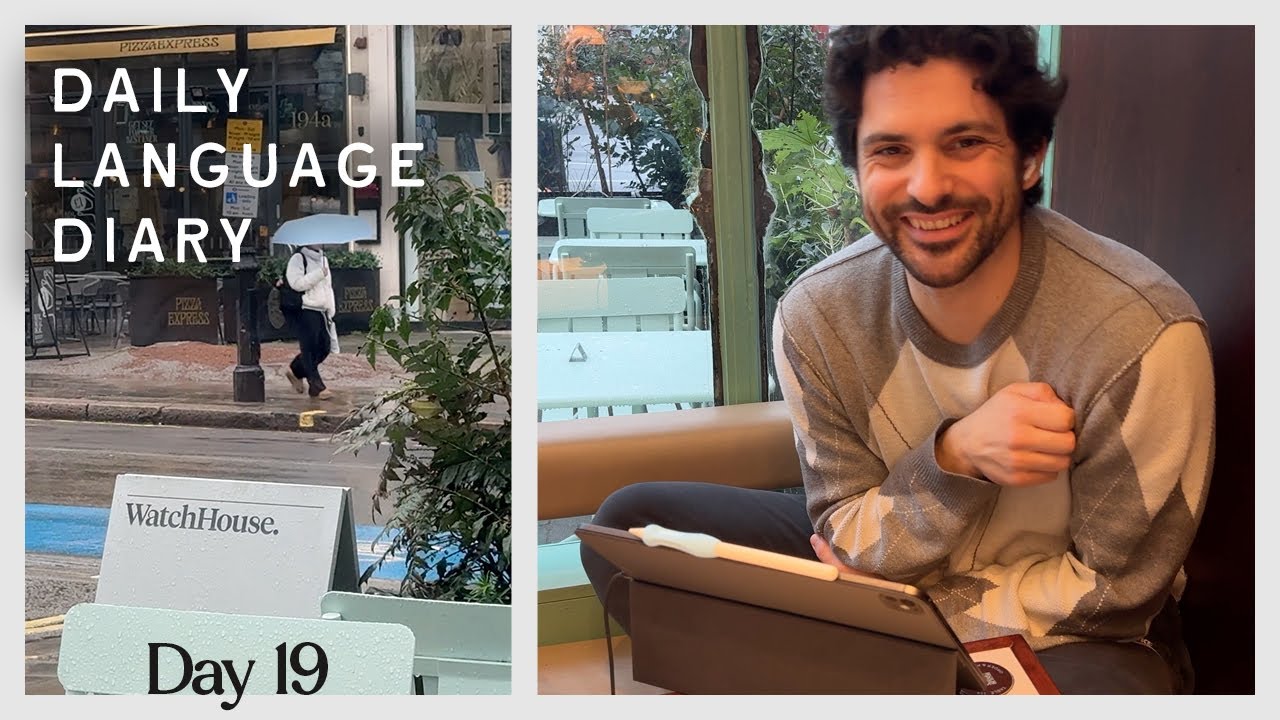 I Had A Simply Delightful Day of Language & Drawing Study ♥️ Daily Language Diary 21