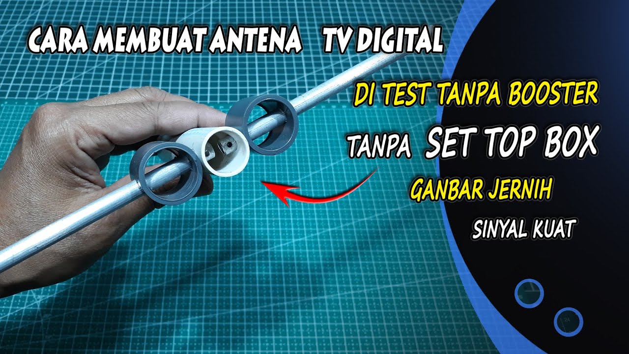 🔥 ILMU YANG SANGAT MAHAL !!! Cara membuat antena tv digital terbaik sinyal kuat gambar jernih