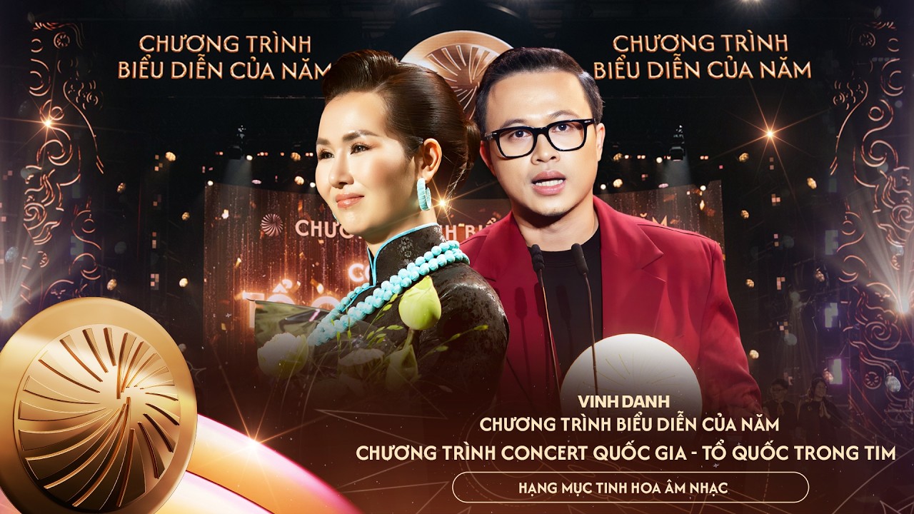 Vinh Danh CHƯƠNG TRÌNH BIỂU DIỄN CỦA NĂM 'CONCERT QUỐC GIA - TỔ QUỐC TRONG TIM' | #THV 2025