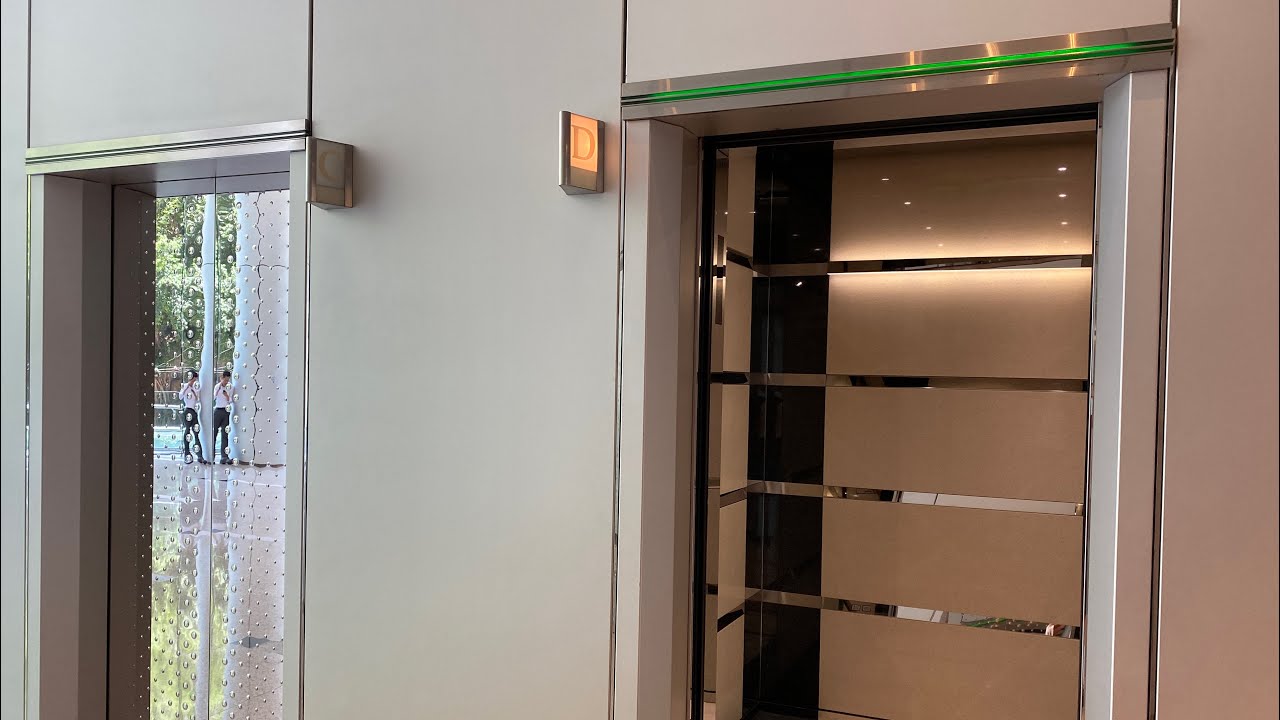 Mid Rise Schindler Miconic 10 Elevators at Taikoo Place Cambridge House in Hong Kong (L1-L4)