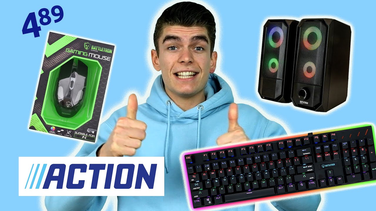 10 MUSTHAVE gaming-producten van ACTION🕹🎧| Glimlachadds