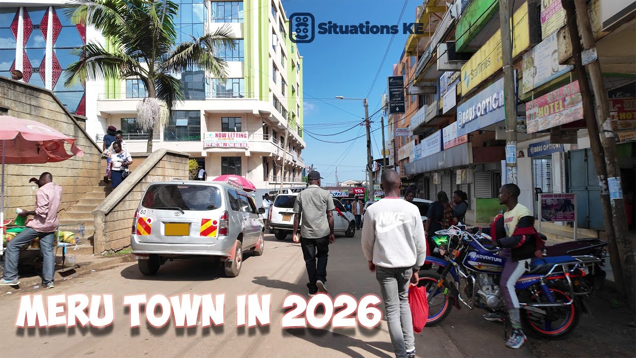 Meru Town January 2026 towards stage ya Kensilver