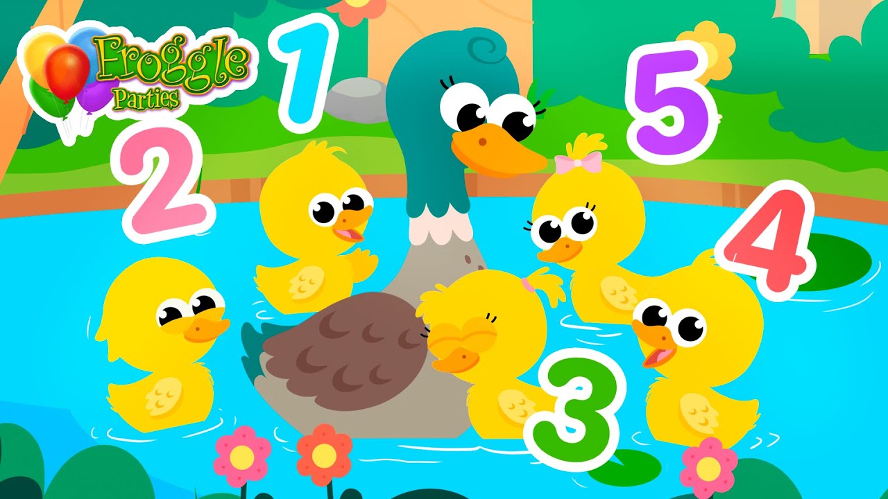 Five Little Ducks | Kid's Song | Children's Music | Five little ducks Nursery Rhyme| Counting Song