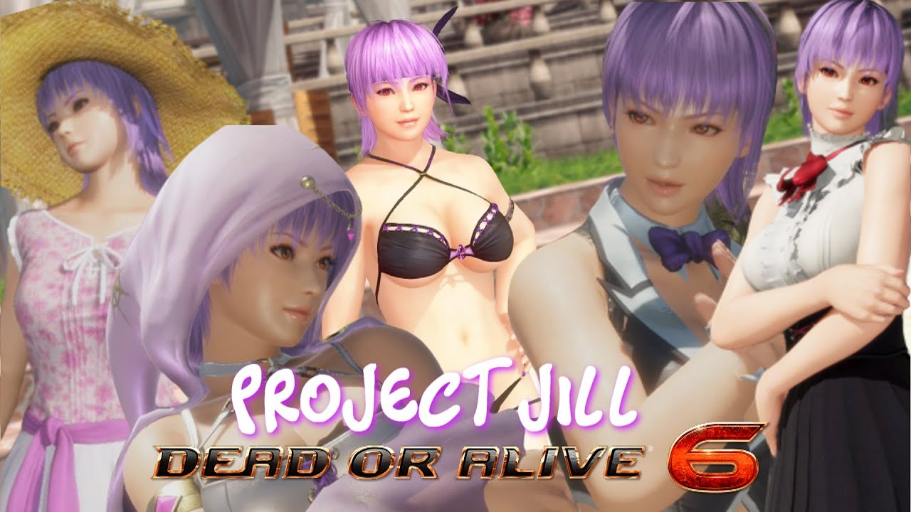 DOA6 ALL AYANE COSTUMES (34), DLC, Hairstyles & Accessories from SEASON PASS 1 to 4 ~ Project-JILL-