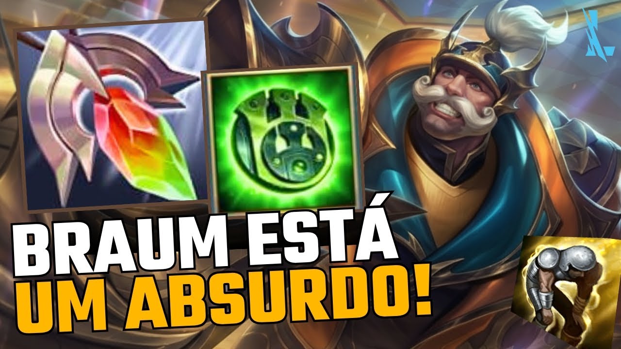 PEGUEI 7 KILLS JOGANDO DE BRAUM SUPORTE… E FOI UM um ABSURDO! | LoL Wild Rift