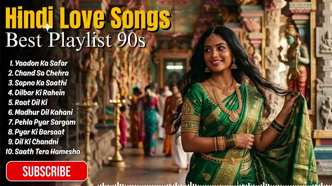 Slowed Reverb Hindi Love Songs 90s 🌙 Relaxing Bollywood Romantic Mix