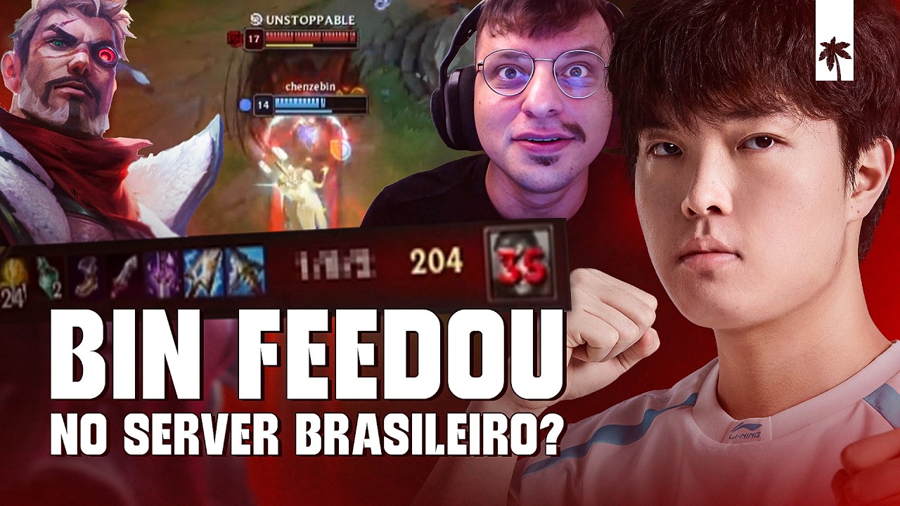 BLG BIN FOI AMASSADO NA SOLOQ BRASILEIRA? - React