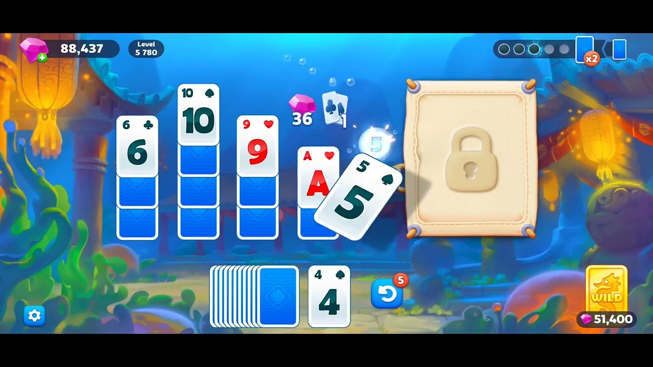 Fishdom Solitaire Mobile Gameplay